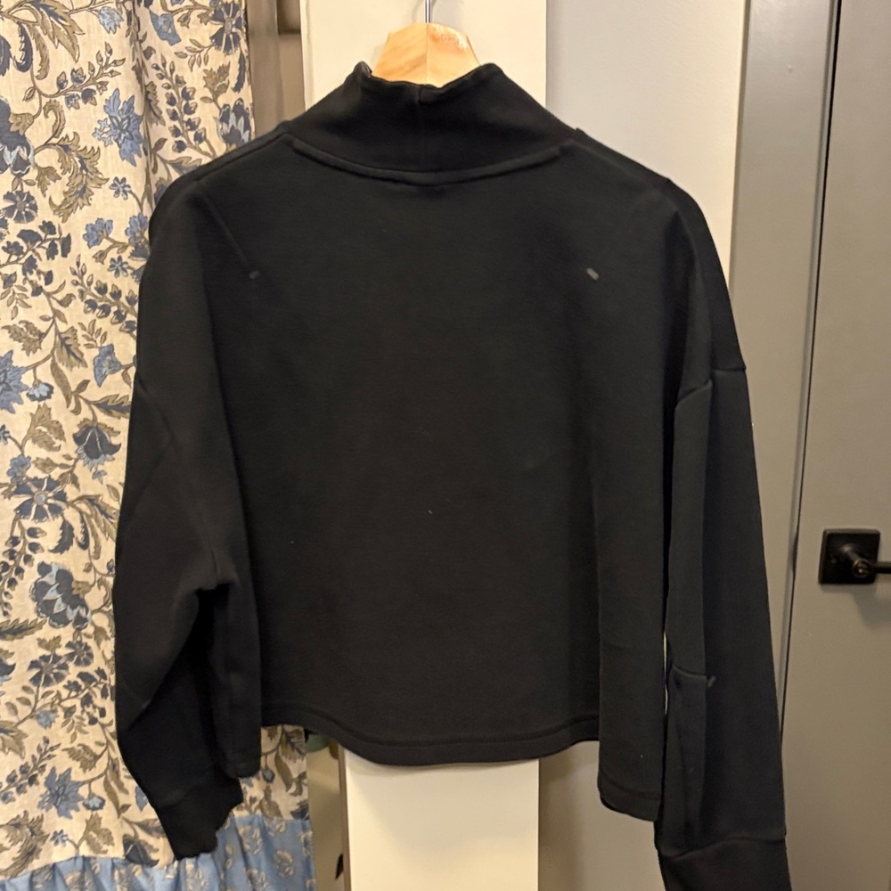 Nike Women's Black Mock Neck Sweater - Picture 3 of 3